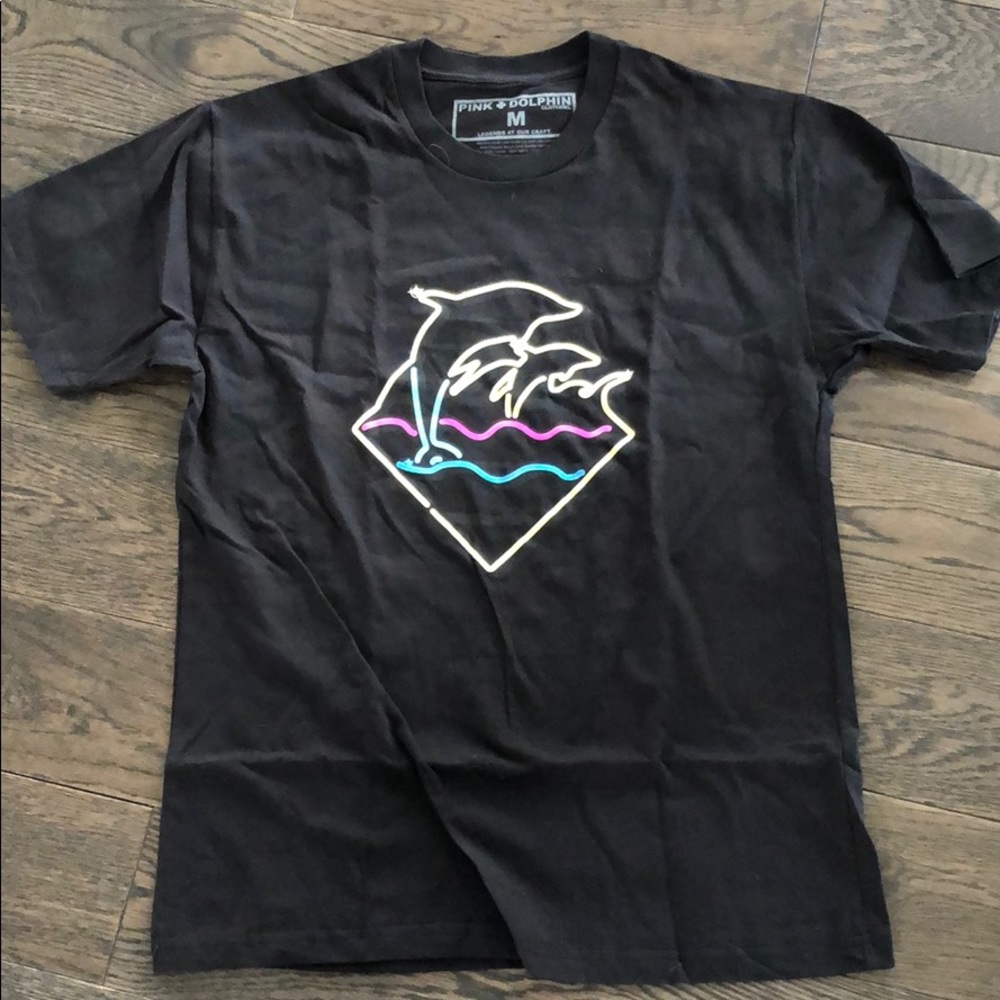 Pink + Dolphin Tee - Men’s Medium